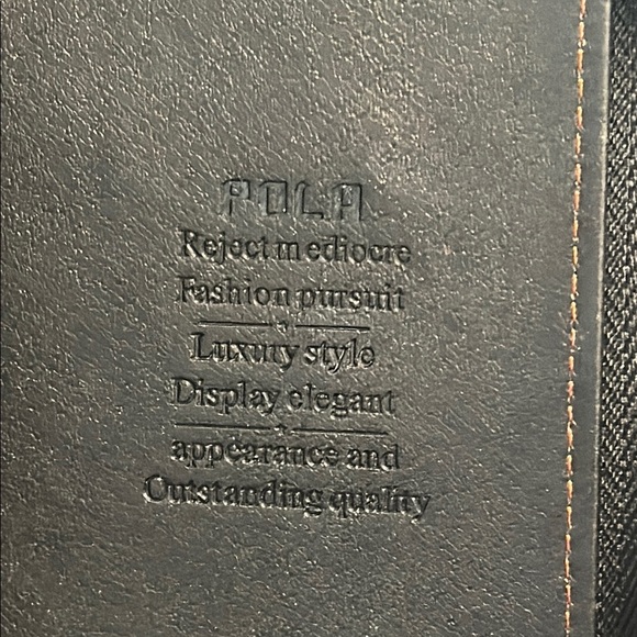 POLA Wristlet Wallet Clutch Phone Holder Luxury Style Outstanding Quality NWOT - Picture 11 of 16